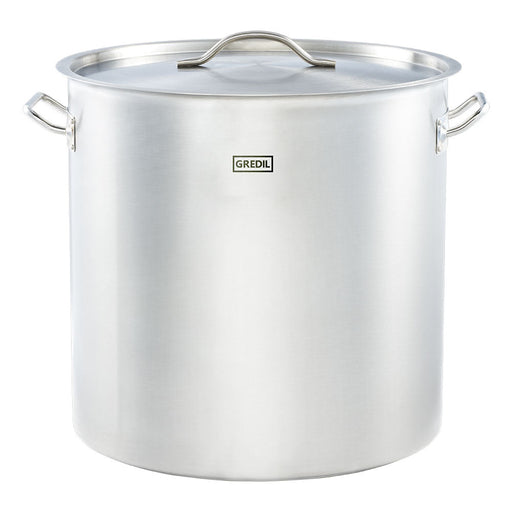 Gredil - Suppentopf hohe Form, Serie ECO Ø 450 mm, Höhe 450 mm, 71,6 Liter, inkl. Deckel - GastroDeals