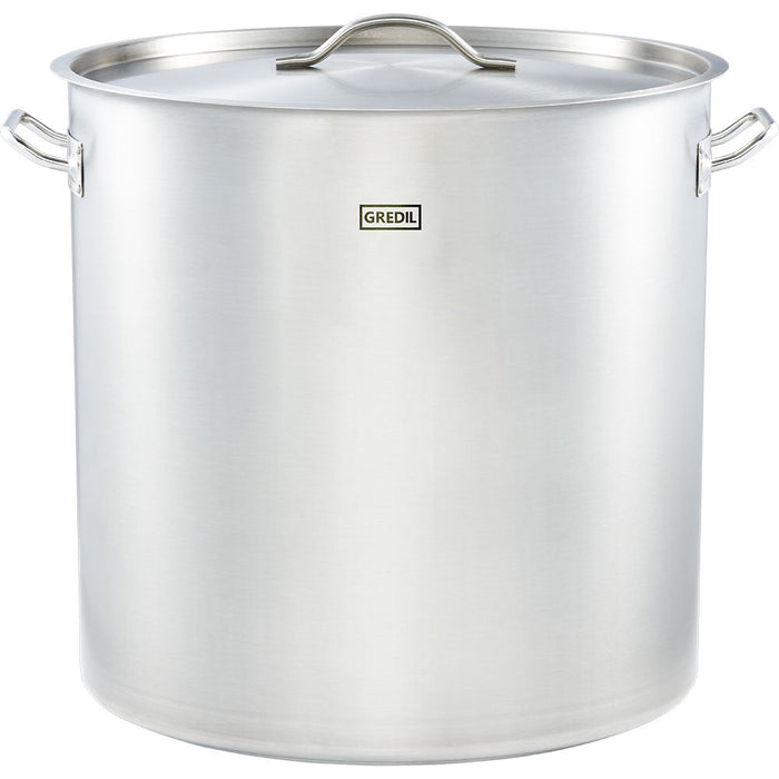Gredil - Suppentopf hohe Form, Serie ECO Ø 500 mm, Höhe 500 mm, 98,2 Liter, inkl. Deckel - GastroDeals