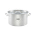 Gredil - Suppentopf mittelhohe Form, Serie ECO Ø 320 mm, Höhe 200 mm, 16,1 Liter, inkl. Deckel - GastroDeals