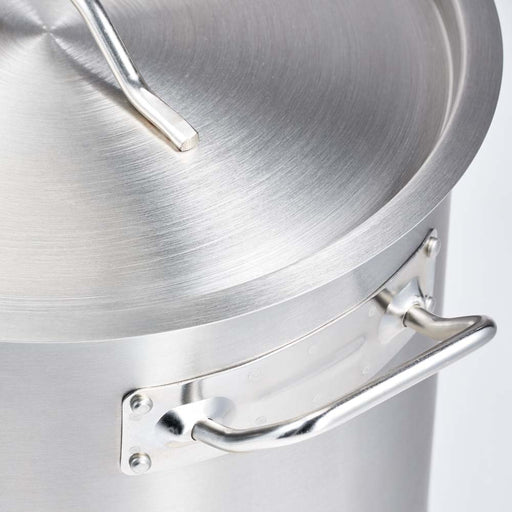 Gredil - Suppentopf mittelhohe Form, Serie ECO Ø 320 mm, Höhe 200 mm, 16,1 Liter, inkl. Deckel - GastroDeals