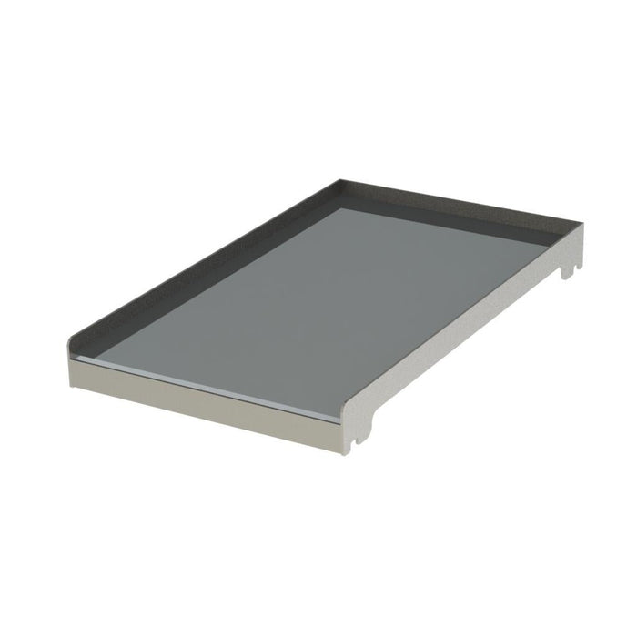 Heidebrenner - Heidebrenner Bratplatten - Aufsatz glatt - Hartverchromt, Linie 750, 3 - seitig, 326x600 mm - GastroDeals