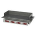 Heidebrenner - Heidebrenner Einbau Elektro Teppanyaki - Bratplatte HOKKAIDO 650 - 18 kW, Geriffelte Platte, 1430x650 mm - GastroDeals
