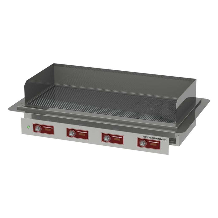 Heidebrenner - Heidebrenner Einbau Elektro Teppanyaki - Bratplatte HOKKAIDO - 750 - Geriffelt, 1430x750 mm, 18 kW - GastroDeals