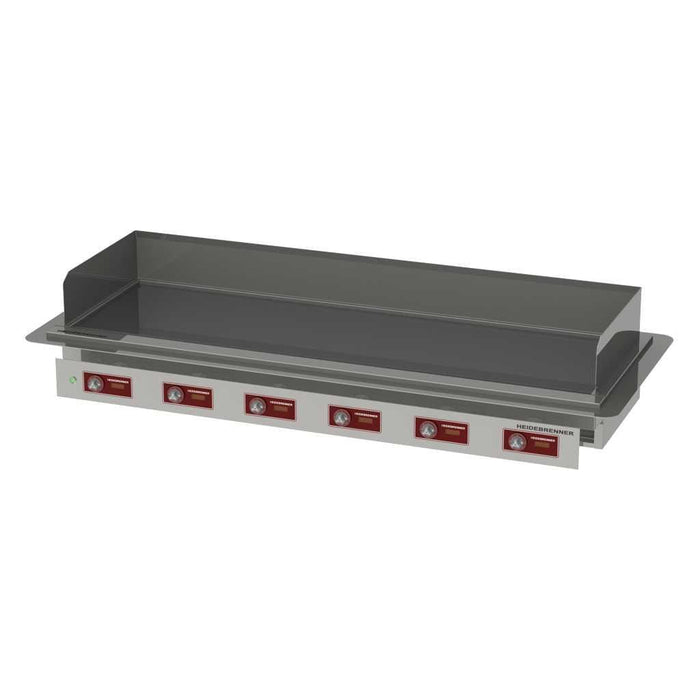 Heidebrenner - Heidebrenner Einbau Elektro Teppanyaki - Bratplatte "TANEGA" - Hartverchromt, 2090x750 mm, 27 kW - GastroDeals