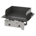 Heidebrenner - Heidebrenner Einbau - Gasbratplatte OKINAVA - 650 - Geriffelte Platte, 9,0 kW, 670x475 mm, 2 Zonen - GastroDeals