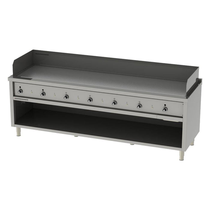 Heidebrenner - Heidebrenner Einbau - Gasbratplatte SHIKOKU - 650 - Hartverchromt, 2420x750x850 mm, 40,6 kW - GastroDeals