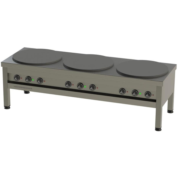 Heidebrenner - Heidebrenner Elektro Hockerkocher "500" - Guss - Kochplatte Ø 500 mm, 100 - 350°C, 18 kW, 2 m Kabel - GastroDeals
