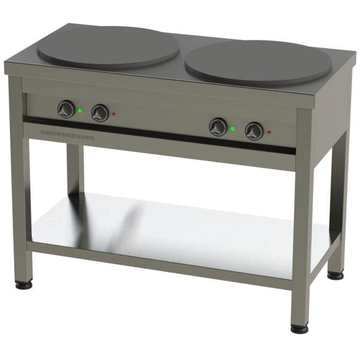 Heidebrenner - Heidebrenner Elektro Hockerkocher "500" - Guss - Kochplatte Ø 500 mm, 12 kW, Temperatursteuerung - GastroDeals