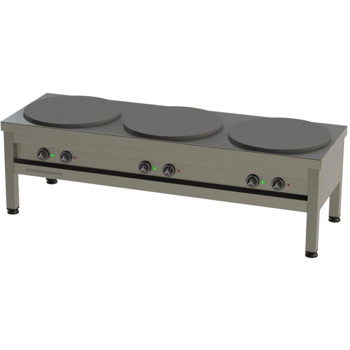 Heidebrenner - Heidebrenner Elektro Hockerkocher "500" - Guss - Kochplatte Ø 500 mm, 18 kW, 5 - Takt - Schaltung - GastroDeals