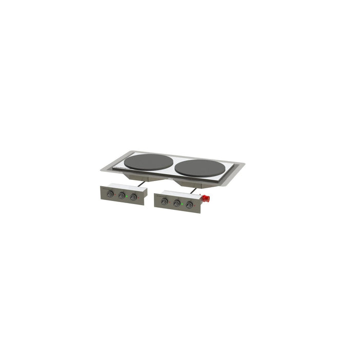 Heidebrenner - Heidebrenner Elektro Hockerkocher "500" - Guss - Kochplatte Ø500 mm, 5 - Takt - Schaltung, 12 kW - GastroDeals