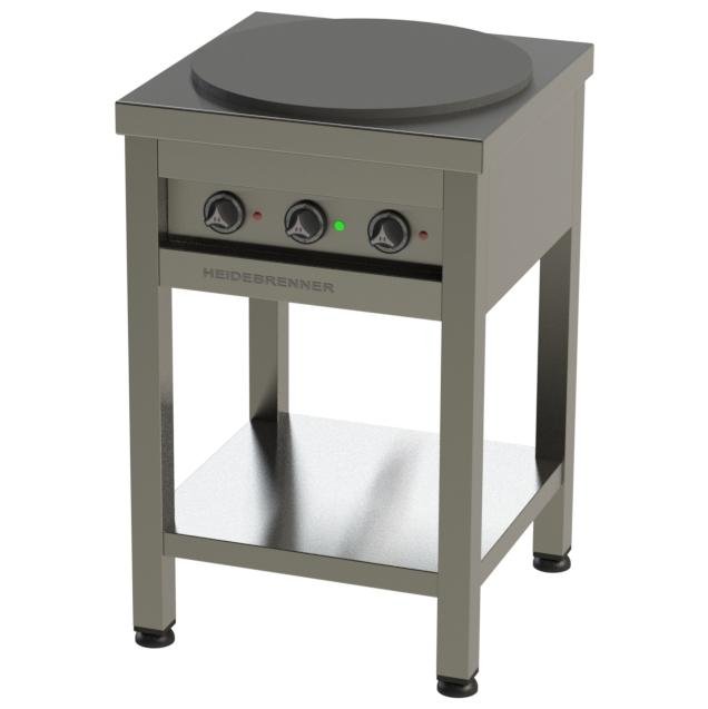 Heidebrenner - Heidebrenner Elektro Hockerkocher - 6 kW, Ø 500 mm, Stufenlose Temperatursteuerung - GastroDeals
