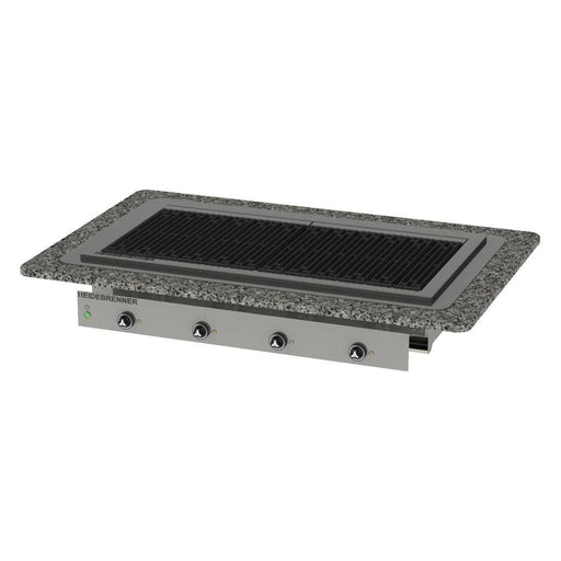 Heidebrenner - Heidebrenner Elektro Lavasteingrill ELBRUS - 750 mm, 18 kW, Höhenverstellbare Füße, Wasser - /Lavasteinbetrieb - GastroDeals