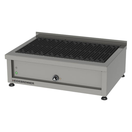 Heidebrenner - Heidebrenner Elektro Lavasteingrill "FUJI" - 750 mm, 13,5 kW, Gusseiserne Grillroste - GastroDeals