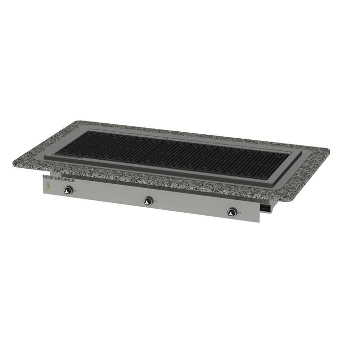Heidebrenner - Heidebrenner Elektro Lavasteingrill "KRAKATAU" - 22,5 kW, 750 mm, Höhenverstellbare Füße - GastroDeals