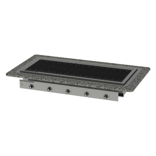 Heidebrenner - Heidebrenner Elektro Lavasteingrill "Krakatau" - 750 mm, 22,5 kW, Höhenverstellbare Füße - GastroDeals
