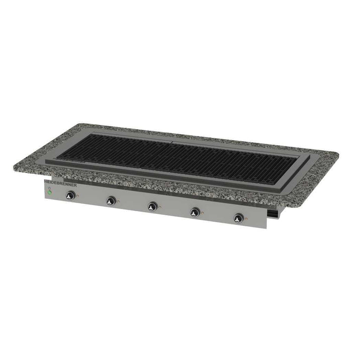 Heidebrenner - Heidebrenner Elektro Lavasteingrill "Krakatau" - 750 mm, 22,5 kW, Höhenverstellbare Füße - GastroDeals