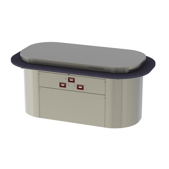 Heidebrenner - Heidebrenner Elektro Mongolengrill ALTAI - 2000 - 3 Heizzonen, 2200x1100x1000 mm, 28,5 kW - GastroDeals