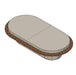 Heidebrenner - Heidebrenner Elektro Mongolengrill "CHÖVSGÖL - 1800" - 4 Zonen, 48 kW, Oval, 2200x1400 mm - GastroDeals