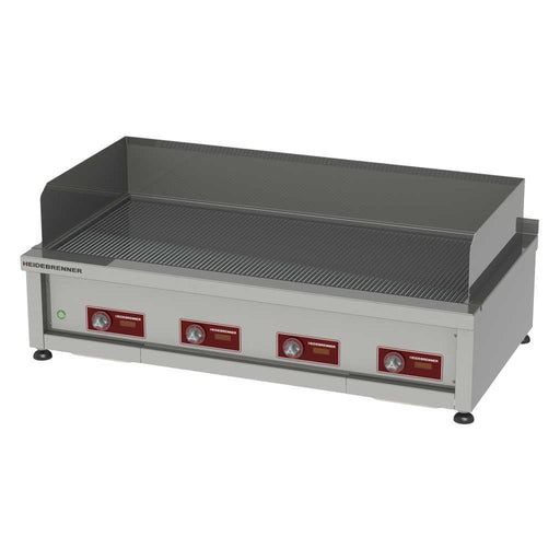 Heidebrenner - Heidebrenner Elektro Teppanyaki - Bratplatte Hokkaido - 4 Zonen, 18 kW, 1430x750 mm, Geriffelte Platte - GastroDeals