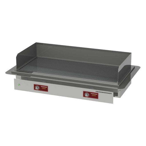 Heidebrenner - Heidebrenner Elektro Teppanyaki - Bratplatte HOKKAIDO - 750 - Einbau, 1430x750 mm, Geriffelt, 18 kW - GastroDeals