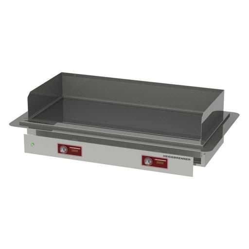 Heidebrenner - Heidebrenner Elektro Teppanyaki - Bratplatte HOKKAIDO - 750 - Einbau, Hartverchromt, 1430x750 mm, 18 kW - GastroDeals