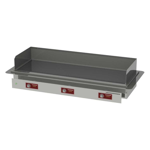 Heidebrenner - Heidebrenner Elektro Teppanyaki - Bratplatte HONSHU - 650 - Einbau, 1760x650 mm, Hartverchromt, 22,5 kW - GastroDeals