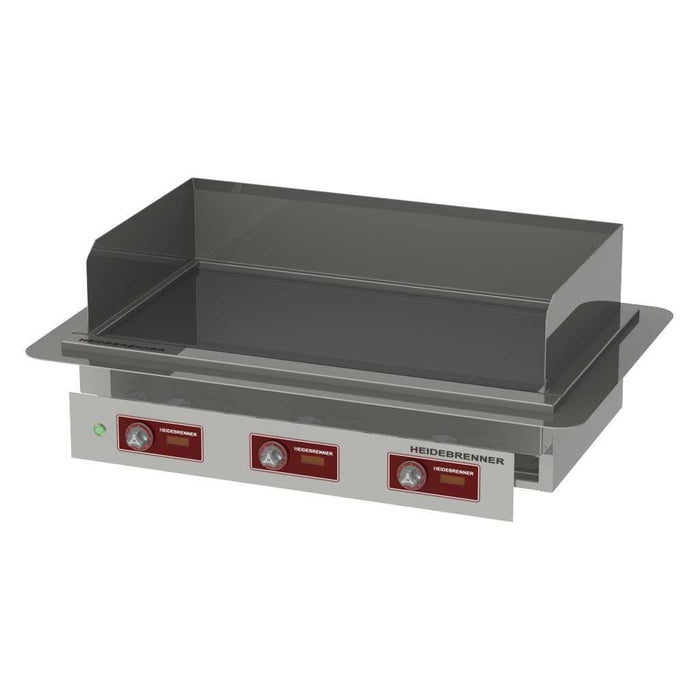 Heidebrenner - Heidebrenner Elektro Teppanyaki - Bratplatte KYUSHU - 650 - Einbau, 1100x650 mm, Hartverchromt, 13,5 kW - GastroDeals