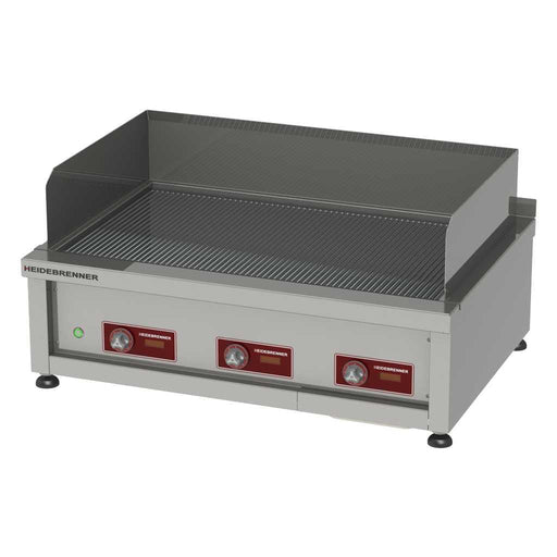 Heidebrenner - Heidebrenner Elektro Teppanyaki - Bratplatte KYUSHU - Geriffelte Platte, 996x550 mm, 13,5 kW - GastroDeals