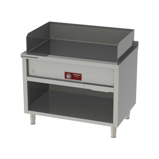Heidebrenner - Heidebrenner Elektro Teppanyaki - Bratplatte "KYUSHU" - Hartchrom Stahl, 996x550 mm, 13,5 kW - GastroDeals