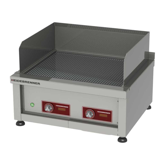 Heidebrenner - Heidebrenner Elektro Teppanyaki Bratplatte OKINAVA - Geriffelt, 770x650x350 mm, 9 kW - GastroDeals