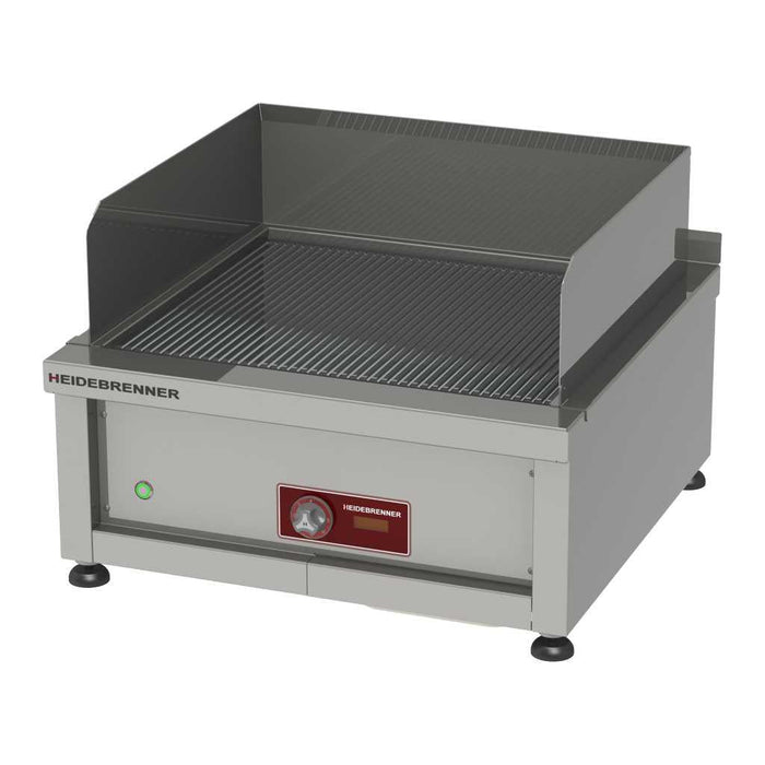 Heidebrenner - Heidebrenner Elektro Teppanyaki - Bratplatte "OKINAVA" - Geriffelte Platte, 666x550 mm, 9 kW - GastroDeals