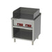 Heidebrenner - Heidebrenner Elektro Teppanyaki - Bratplatte OKINAVA - Hartchrom, 770x750x850 mm, 9 kW, 2 Zonen - GastroDeals