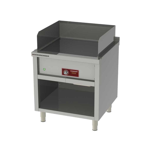 Heidebrenner - Heidebrenner Elektro Teppanyaki - Bratplatte OKINAVA - Hartverchromt, 770x750 mm, 9 kW, Fettauffangrinne - GastroDeals