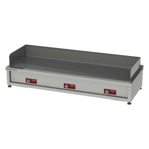 Heidebrenner - Heidebrenner Elektro Teppanyaki - Bratplatte "TANEGA" - 27 kW, 1986x550 mm, Geriffelte Platte - GastroDeals