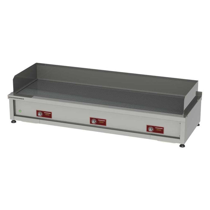 Heidebrenner - Heidebrenner Elektro Teppanyaki - Bratplatte "TANEGA" - 27 kW, 1986x550 mm, Geriffelte Platte - GastroDeals