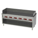 Heidebrenner - Heidebrenner Elektro Teppanyaki - Bratplatte TANEGA - 6 Zonen, 27 kW, Hartchrom, 1986x550 mm - GastroDeals