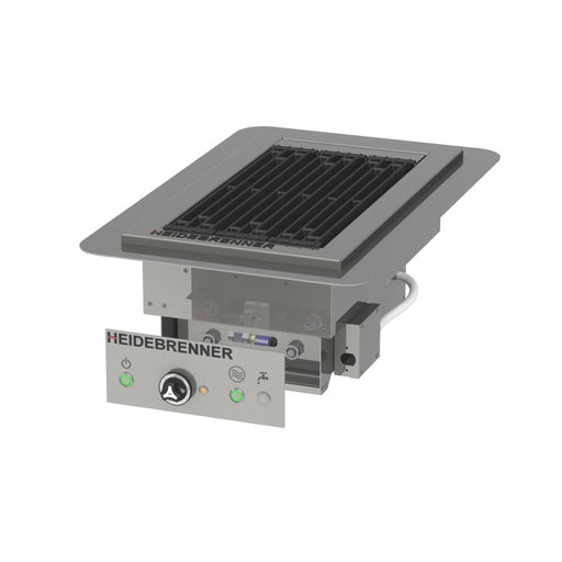 Heidebrenner - Heidebrenner Elektro Wasser - /Lavasteingrill LITLI - 750 mm, 4,5 kW, Gusseiserne Grillroste - GastroDeals