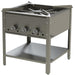 Heidebrenner - Heidebrenner Gas - Hockerkocher HAMBURG - 17,4 kW, Edelstahl, 650 mm, Höhenverstellbar - GastroDeals