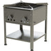 Heidebrenner - Heidebrenner Gas - Hockerkocher HAMBURG - Edelstahl, 580 mm, 13 kW, 2 - geteilter Brenner - GastroDeals