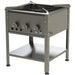 Heidebrenner - Heidebrenner Gas - Hockerkocher "HAMBURG" - Edelstahl, 580 mm, 16,5 kW, Höhenverstellbare Füße - GastroDeals