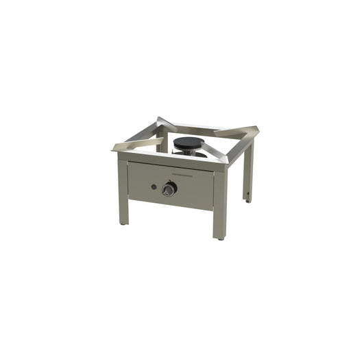 Heidebrenner - Heidebrenner Gas - Hockerkocher KIEL - 12,8 kW, Edelstahl, 580 mm - GastroDeals