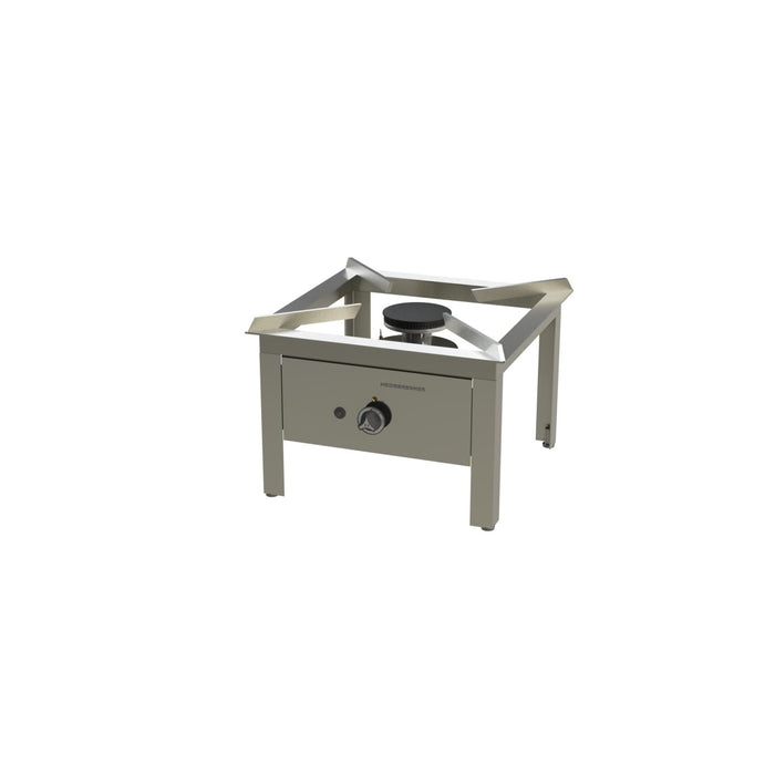 Heidebrenner - Heidebrenner Gas - Hockerkocher KIEL - 12,8 kW, Edelstahl, 580 mm - GastroDeals
