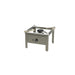 Heidebrenner - Heidebrenner Gas - Hockerkocher KIEL - 12,8 kW, Edelstahl, 580 mm - GastroDeals