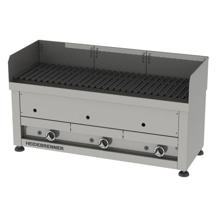 Heidebrenner - Heidebrenner Gas Lavasteingrill Ätna - 410 mm, 17,4 kW, Outdoor, Edelstahl V - Rost - GastroDeals