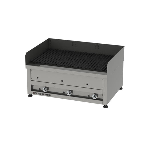 Heidebrenner - Heidebrenner Gas Lavasteingrill Ätna - 750 mm, 38,4 kW, Outdoor, Edelstahl V - Rost - GastroDeals