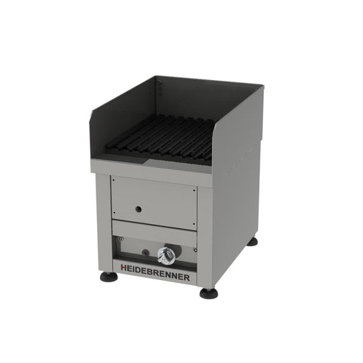 Heidebrenner - Heidebrenner Gas Lavasteingrill FILICUDI - 7,5 kW, Outdoor, 550 mm, Edelstahl V - Rost - GastroDeals