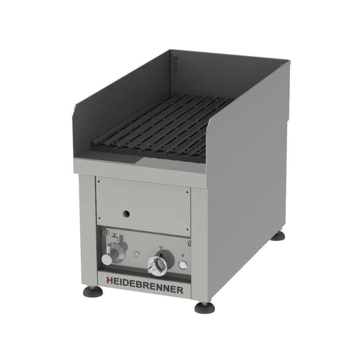 Heidebrenner - Heidebrenner Gas Lavasteingrill FILICUDI - 750 mm, 12,8 kW, Indoor, Edelstahl V - Rost - GastroDeals