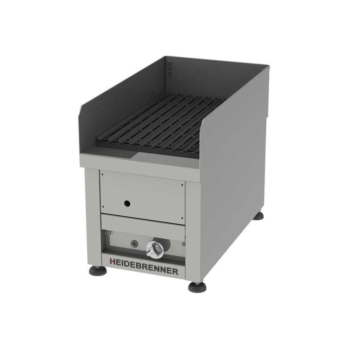 Heidebrenner - Heidebrenner Gas Lavasteingrill FILICUDI - 750 mm, 12,8 kW, Outdoor, Edelstahl V - Rost - GastroDeals