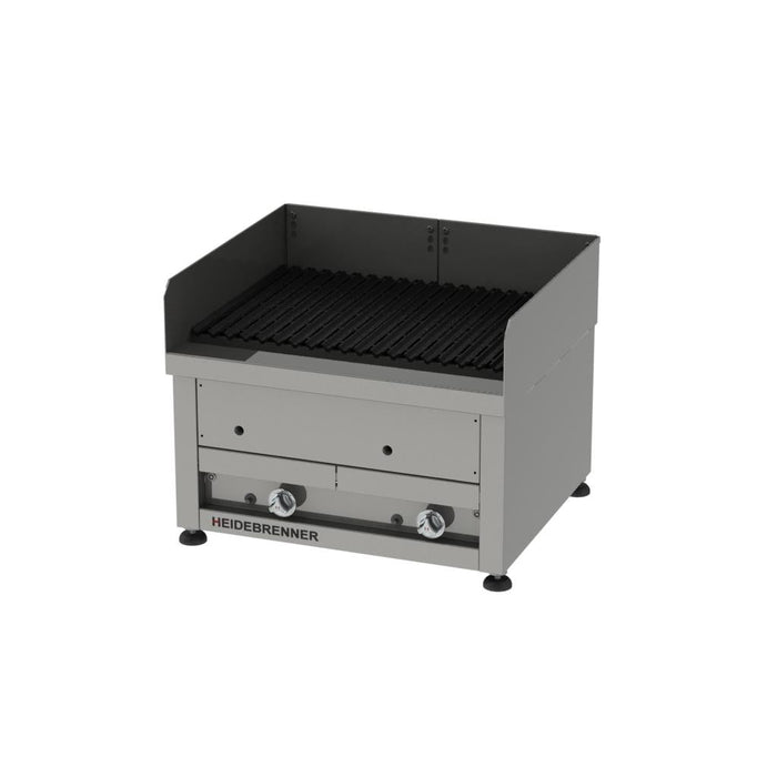 Heidebrenner - Heidebrenner Gas Lavasteingrill KOS - Outdoor, 18,6 kW, 650 mm, 2 Heizzonen - GastroDeals