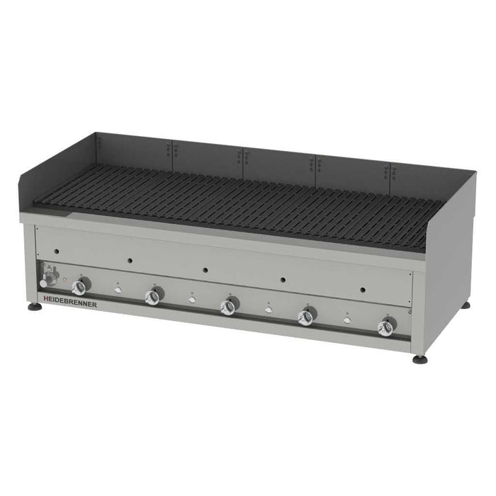 Heidebrenner - Heidebrenner Gas Lavasteingrill LIPARI - 64 kW, 750 mm, Indoor, Höhenverstellbare Füße - GastroDeals